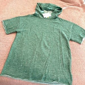 Lularoe Frankie short sleeve hooded top